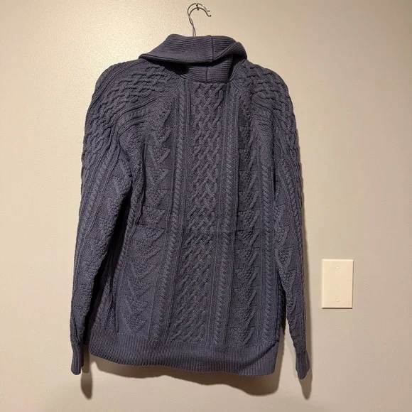 J.Crew Knit Aran Fishermen Cardigan - Picture 3 of 4